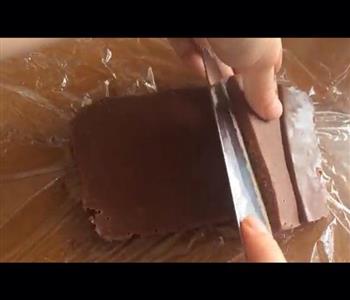 快手生巧克力的做法步骤7