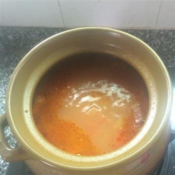 番茄牛肉汤的做法步骤9