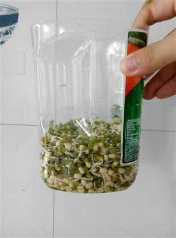 自己在家发绿豆芽的做法步骤2