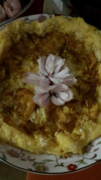 木槿花鸡蛋饼的做法步骤3