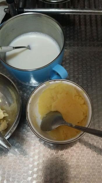 奶香黄瓜土豆泥的做法步骤2