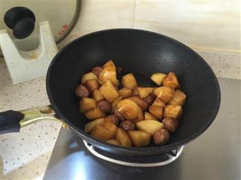 土豆烧肉丸的做法图解5
