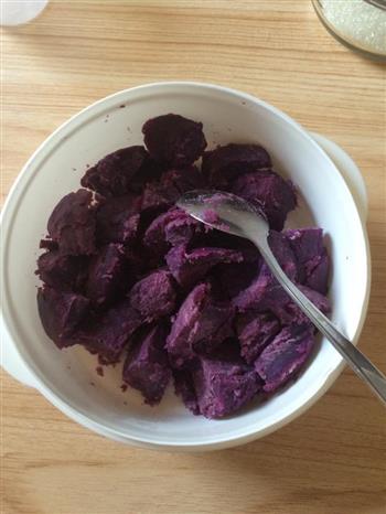 冰皮紫薯月饼的做法步骤5