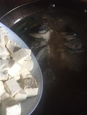 鱼头炖豆腐的做法步骤8