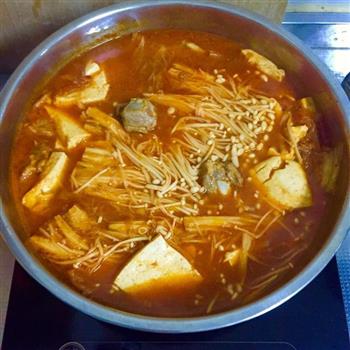 韩式泡菜汤的做法步骤10