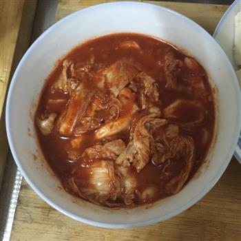 韩式泡菜汤的做法图解4