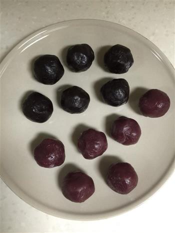 抹茶红豆酥/紫薯酥的做法步骤3