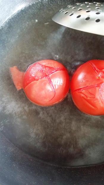 西红柿炒茄子丁的做法步骤4