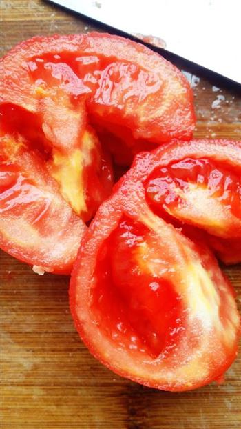 西红柿炒茄子丁的做法步骤6