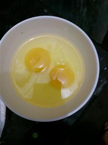 长豆角煎蛋的做法步骤3