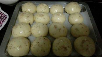 绿豆沙小面包的做法步骤4