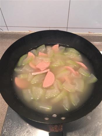 素火腿冬瓜汤的做法图解7