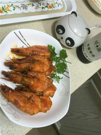 草菌酱油 油焖大虾的做法步骤8
