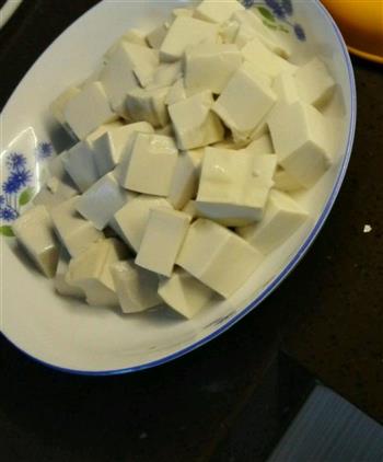 肉末烧豆腐的做法图解1