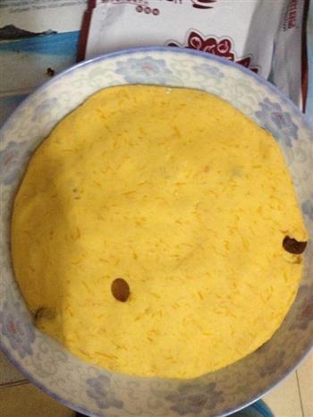 南瓜玉米提子红枣发糕的做法步骤5