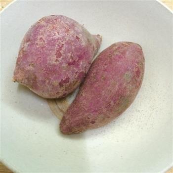 纯手工紫薯芋圆的做法步骤1