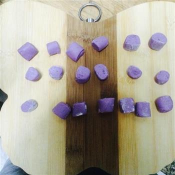 纯手工紫薯芋圆的做法步骤4