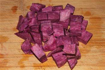 紫色诱惑-紫薯发糕的做法步骤1