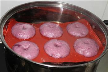 紫色诱惑-紫薯发糕的做法步骤13