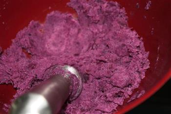 紫色诱惑-紫薯发糕的做法图解6