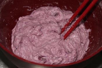 紫色诱惑-紫薯发糕的做法图解8