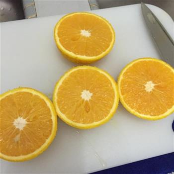 香橙戚风蛋糕的做法图解4