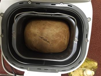 面包机版烤面包，咖啡面包，低脂，低油，低糖的做法步骤4