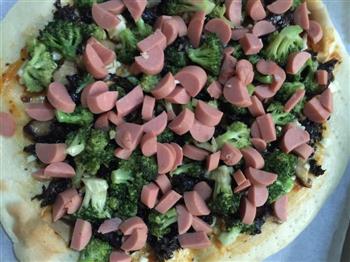 脆底蔬菜披萨的做法图解20