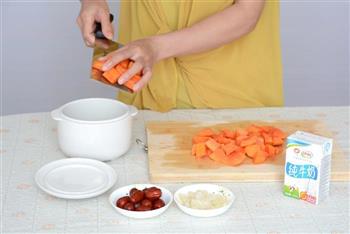 红枣木瓜炖牛奶的做法步骤9