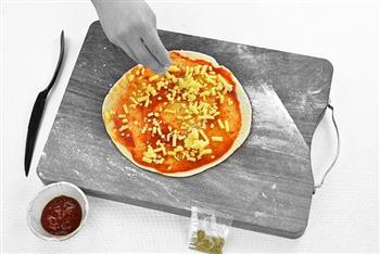 裸心-基础披萨的做法步骤4