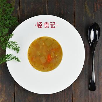 素颜-意大利蔬菜汤的做法图解1