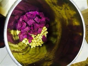 紫薯豆浆的做法步骤2