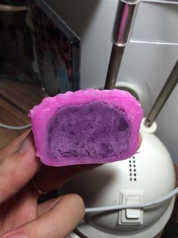 紫薯冰皮月饼的做法图解8