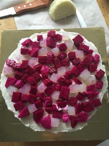 儿童双层彩虹生日蛋糕的做法图解10