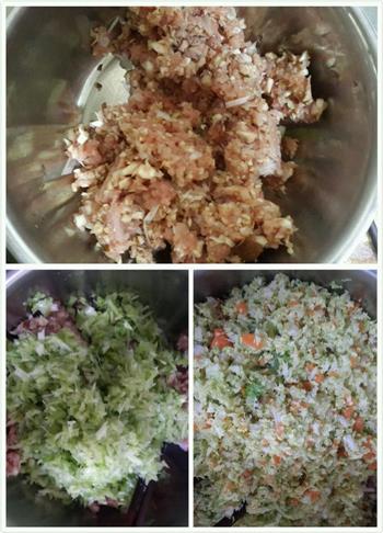 芹菜白菜猪肉水饺的做法步骤2