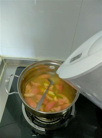 西红柿紫菜蛋汤的做法步骤6