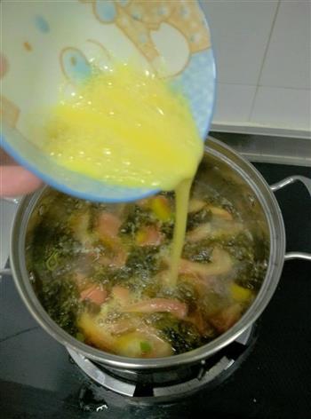 西红柿紫菜蛋汤的做法步骤9