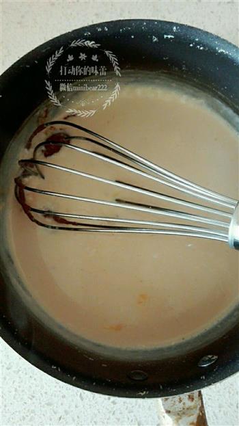 丝滑巧克力布丁鸡蛋烤箱版的做法步骤6