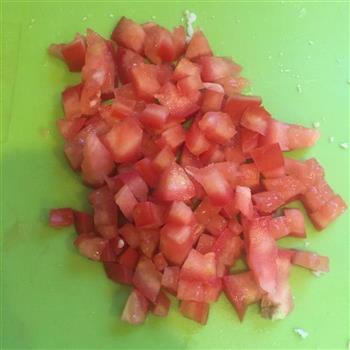 早餐-番茄香草蒜香面包的做法图解4
