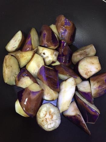 快速简单无味精，低热量版-茄子炖土豆的做法步骤5