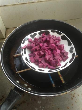 紫薯西米露的做法步骤3