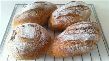 红豆薏米面包 无油无糖版的做法步骤6