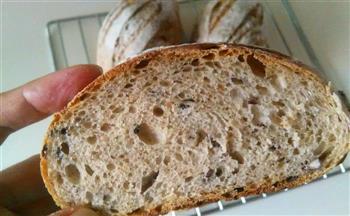 红豆薏米面包 无油无糖版的做法图解7