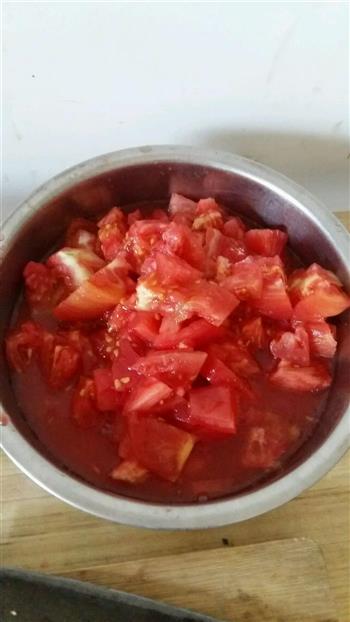 西红柿炒鸡蛋面的做法步骤2