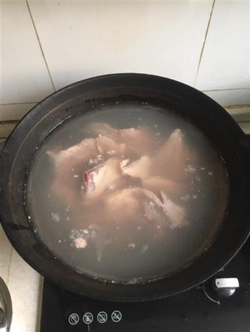清炖萝卜羊肉汤的做法图解4
