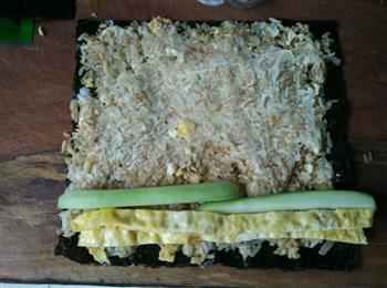 剩米饭做紫菜卷的做法步骤4