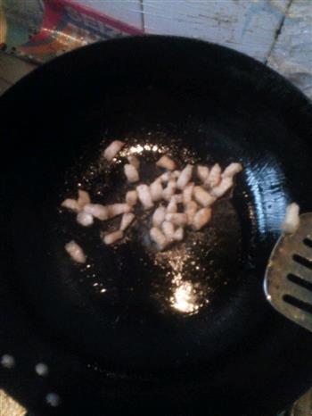 扁豆焖肉饭的做法图解2
