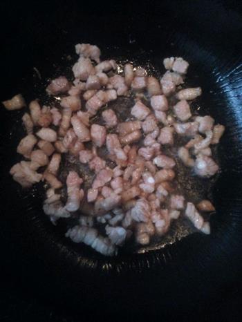扁豆焖肉饭的做法步骤3