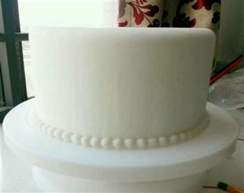 婚礼蛋糕-欧式婚纱的做法步骤10
