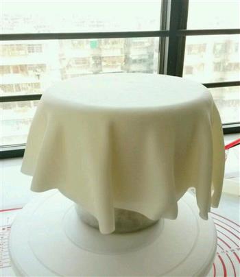 婚礼蛋糕-欧式婚纱的做法步骤7